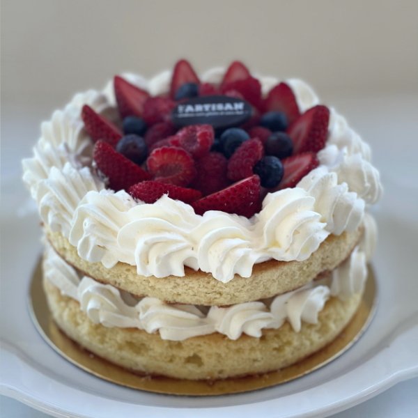 Gâteau champêtre vanille