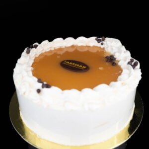 Gâteau  vanille caramel